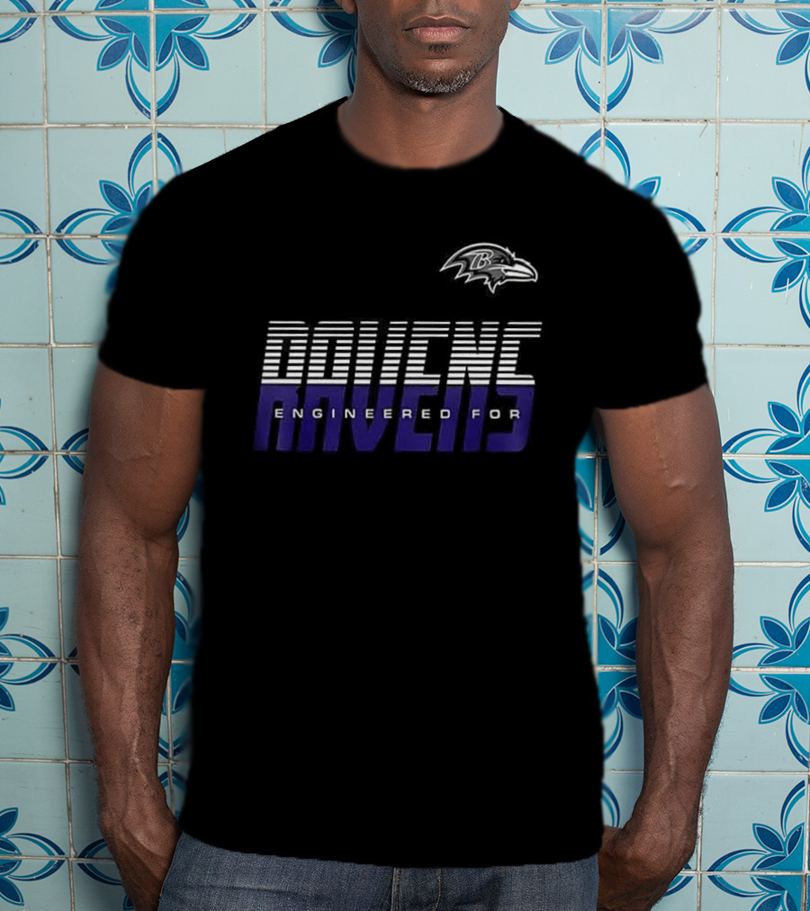 Baltimore Ravens Engineered For Ravens Fans Iconic Team Spirit T-Shirt