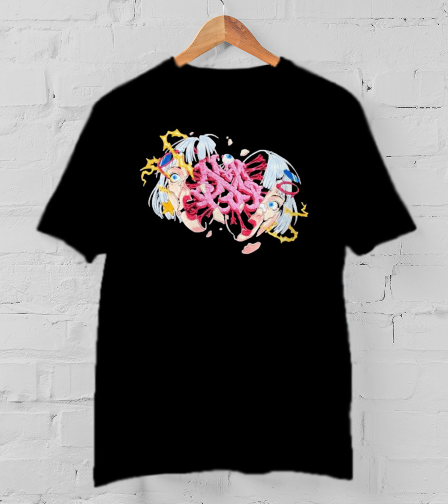 Hghmnds Head Split Surreal Pop Art Explosion T-Shirt