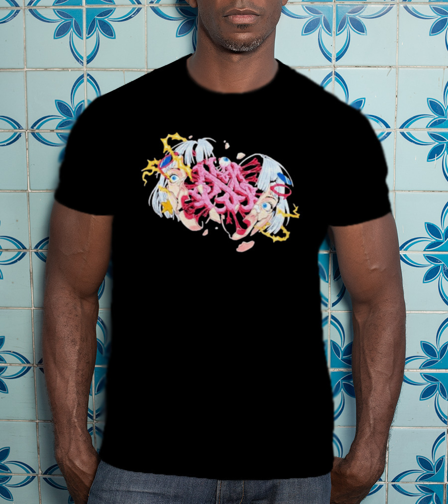 Hghmnds Head Split Surreal Pop Art Explosion T-Shirt