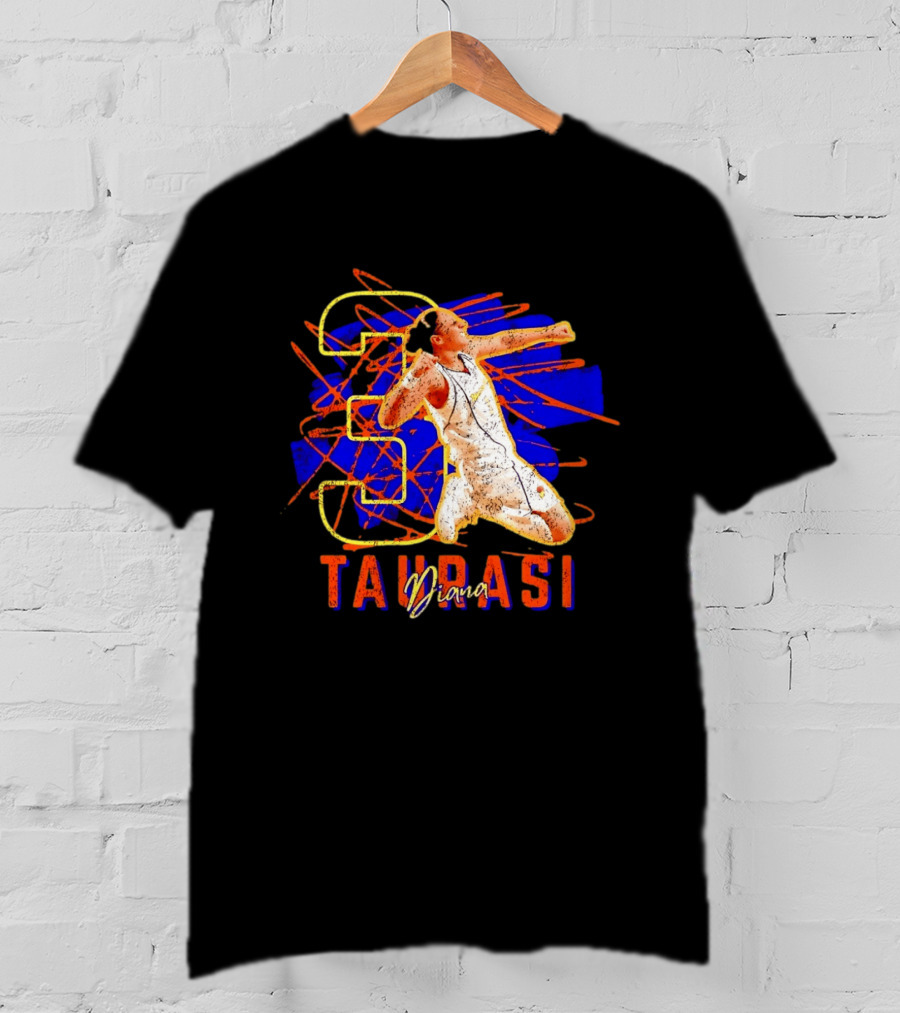 Diana Taurasi No 3 Phoenix Mercury WNBA Basketball T-Shirt