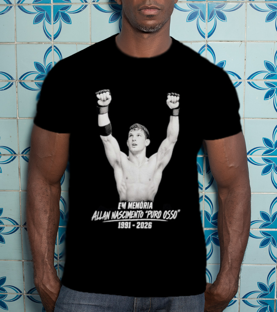Ian Machado Garry Em Memória Allan Nascimento Puro Osso 1990 2026 T-Shirt