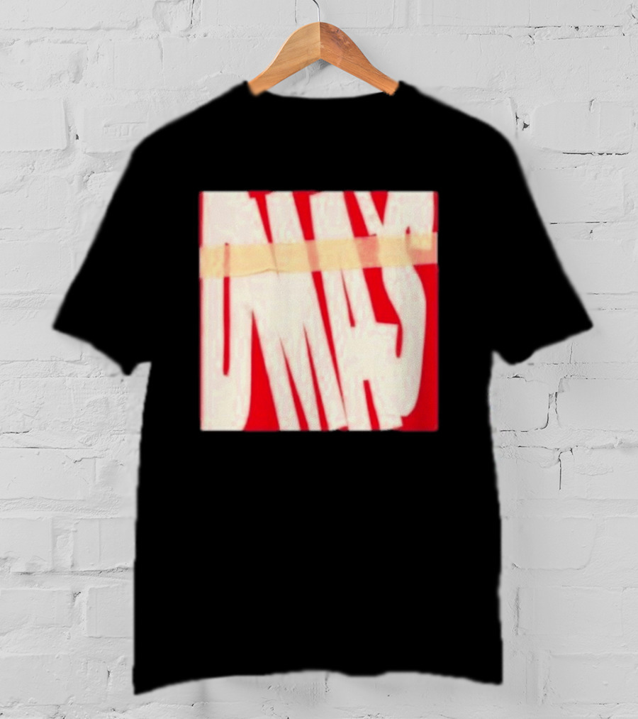 DMA's DMA's Album Cover Art Distorted Red White T-Shirt