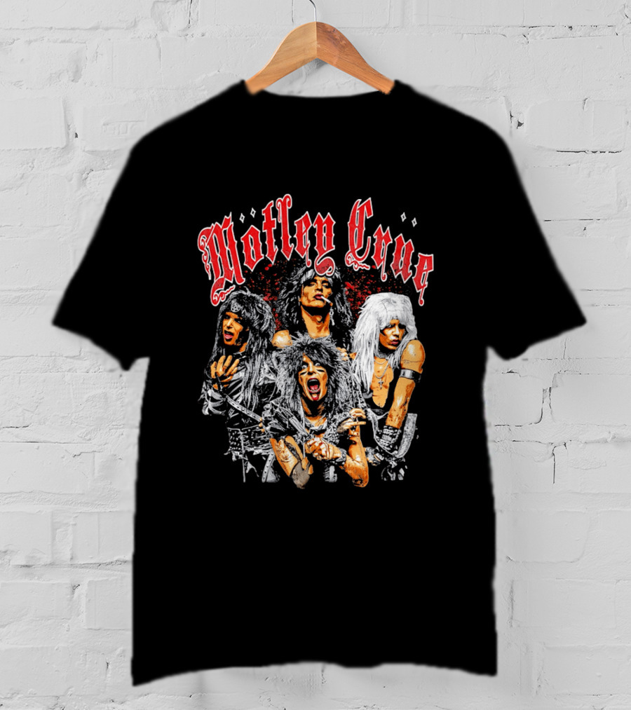 Mötley Crüe Classic Band Members T-Shirt