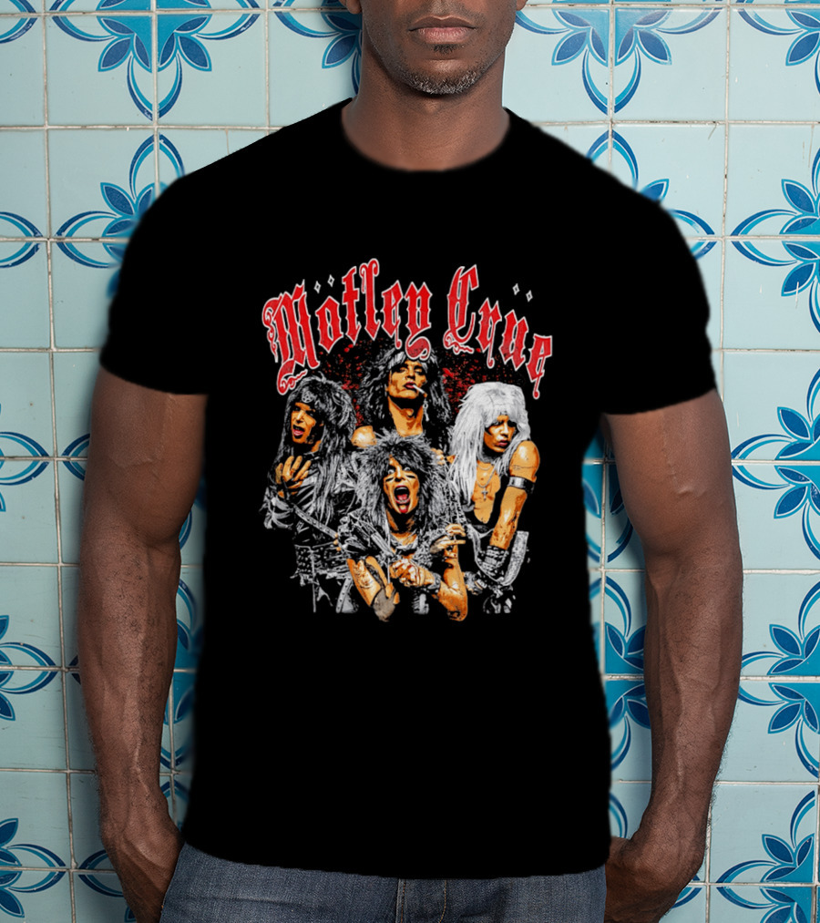 Mötley Crüe Classic Band Members T-Shirt