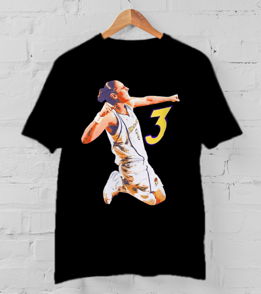 Mercury Diana Taurasi Number 3 Celebration Pose T-Shirt