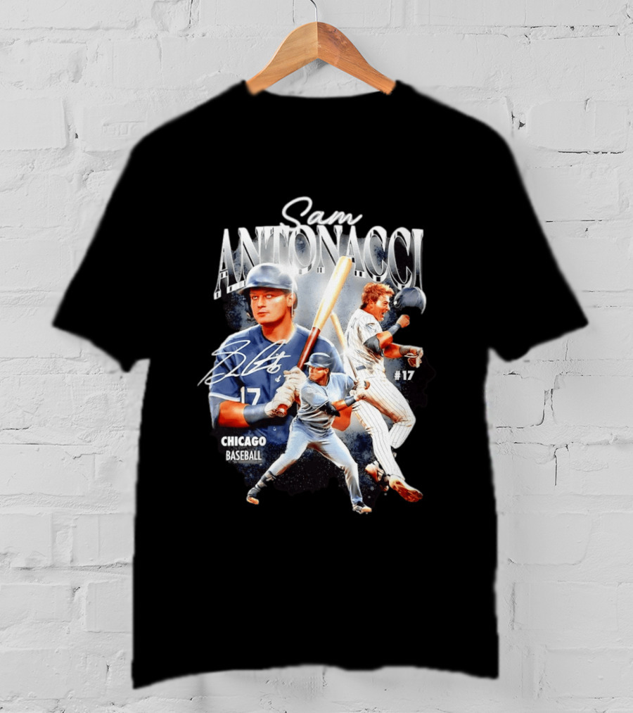 Sam Antonacci Chicago White Sox Baseball #17 2026 T-Shirt