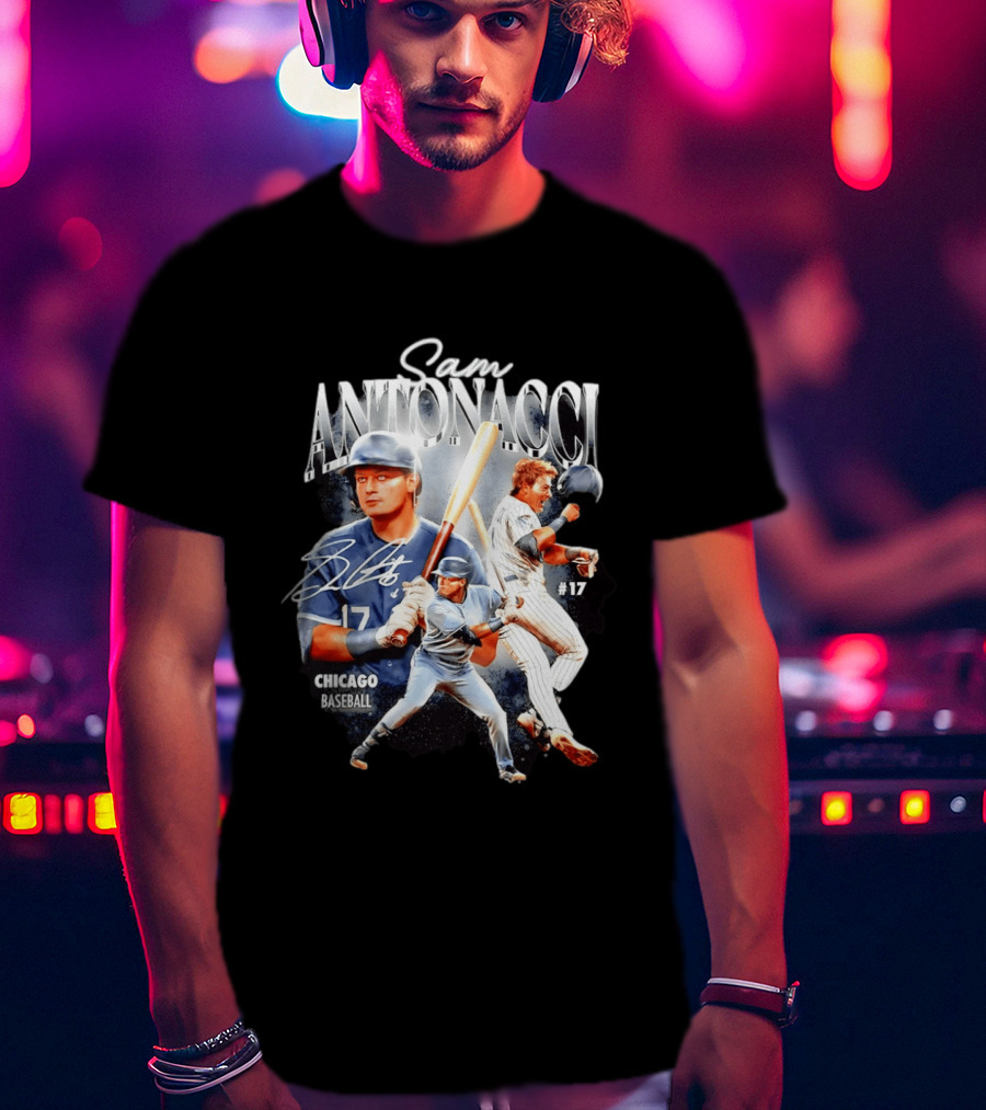 Sam Antonacci Chicago White Sox Baseball #17 2026 T-Shirt