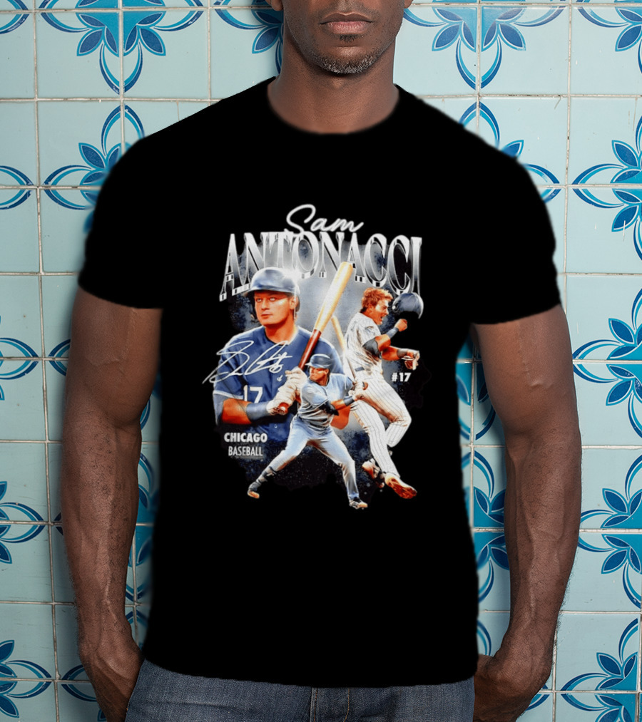 Sam Antonacci Chicago White Sox Baseball #17 2026 T-Shirt