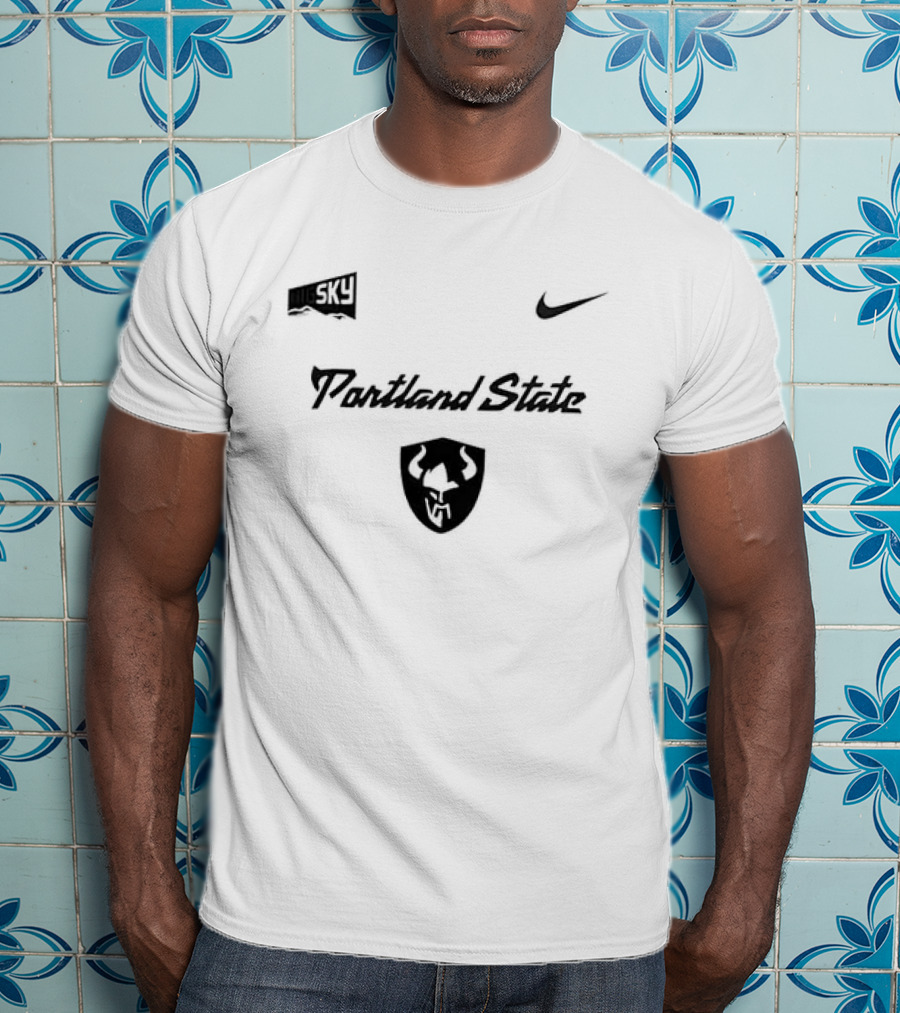 Portland State Vikings Nike Special Edition SKO Shield T-Shirt