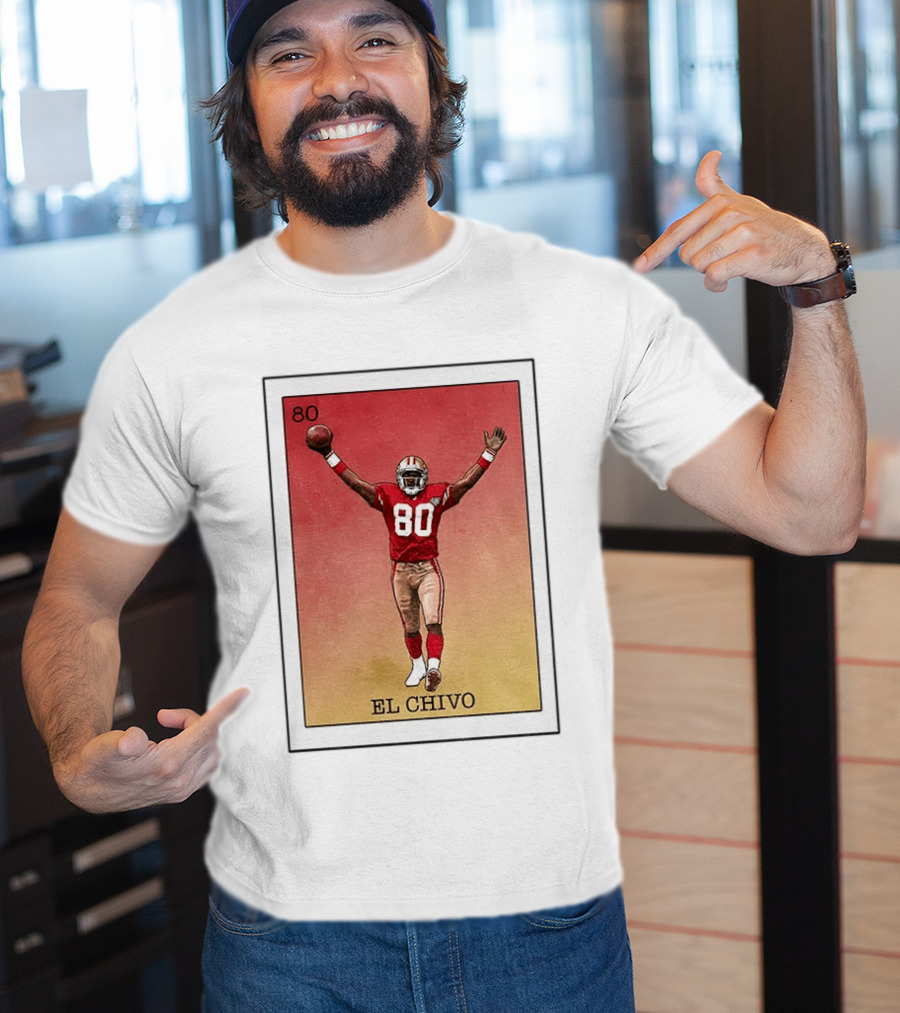 El Chivo 80 San Francisco 49ers Loteria Card T-Shirt