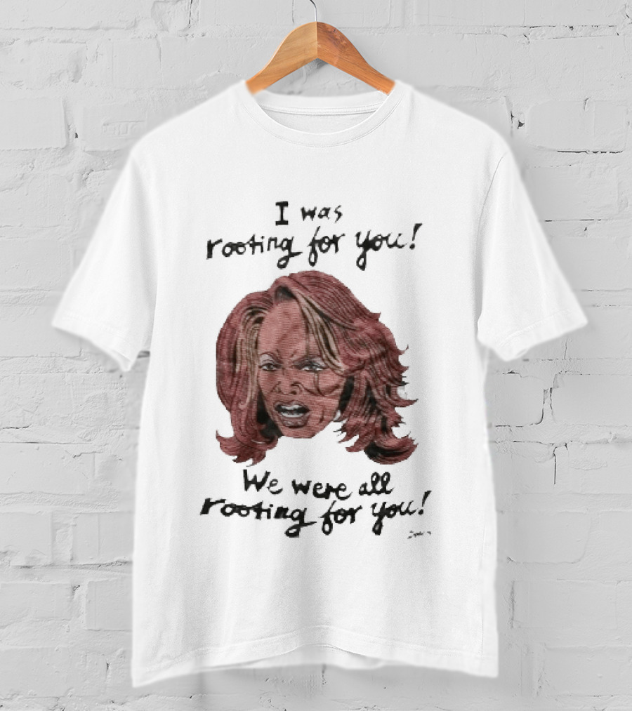 Sina Sparrow I Was Rooting For You We Were All Rooting For You Iconic Expression T-Shirt