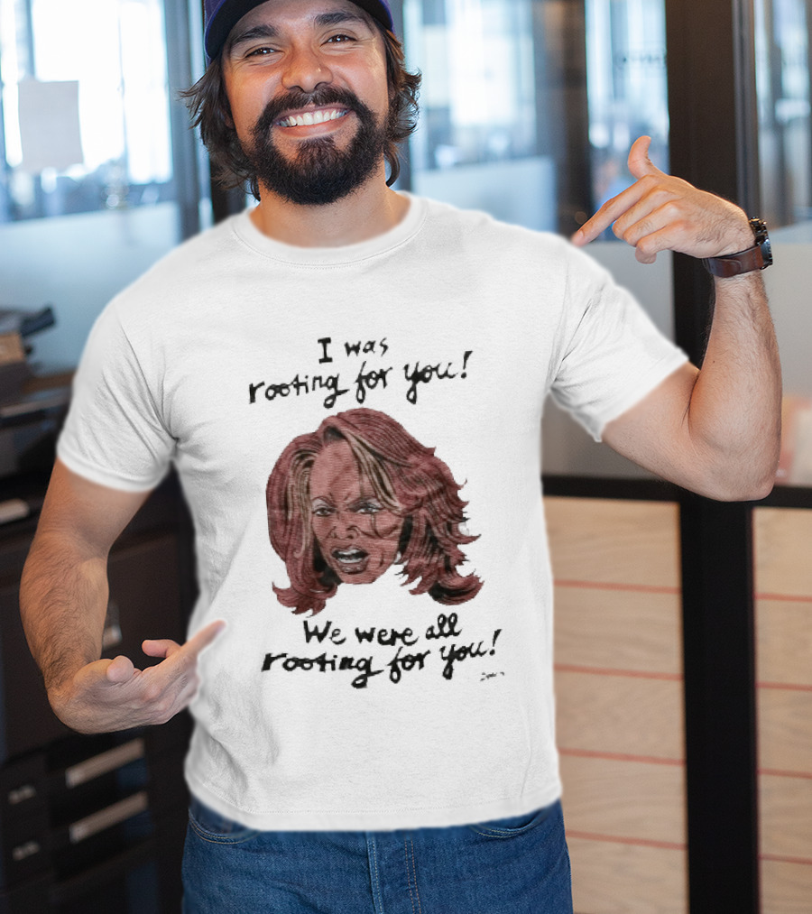 Sina Sparrow I Was Rooting For You We Were All Rooting For You Iconic Expression T-Shirt