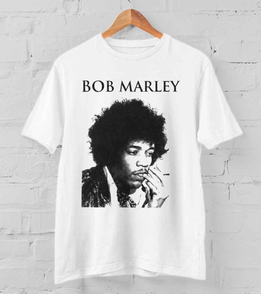 Bob Marley Jimi Hendrix T-Shirt