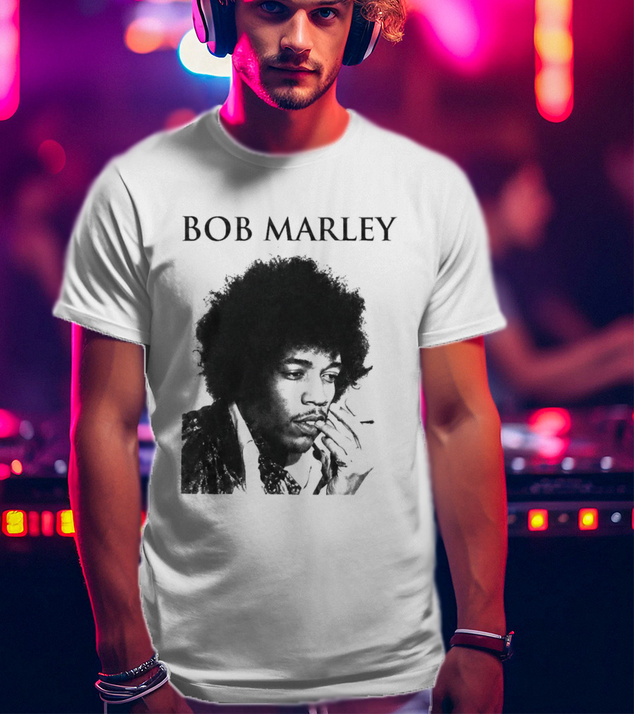Bob Marley Jimi Hendrix T-Shirt