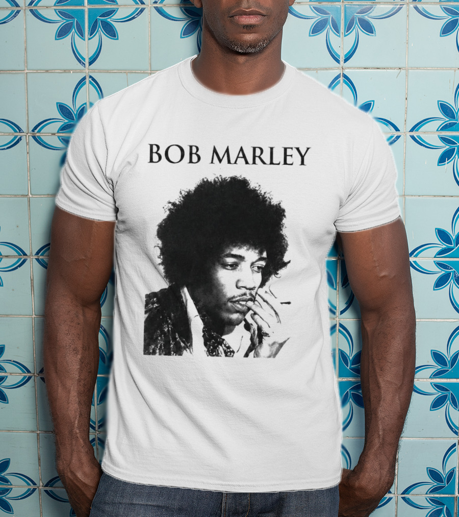 Bob Marley Jimi Hendrix T-Shirt