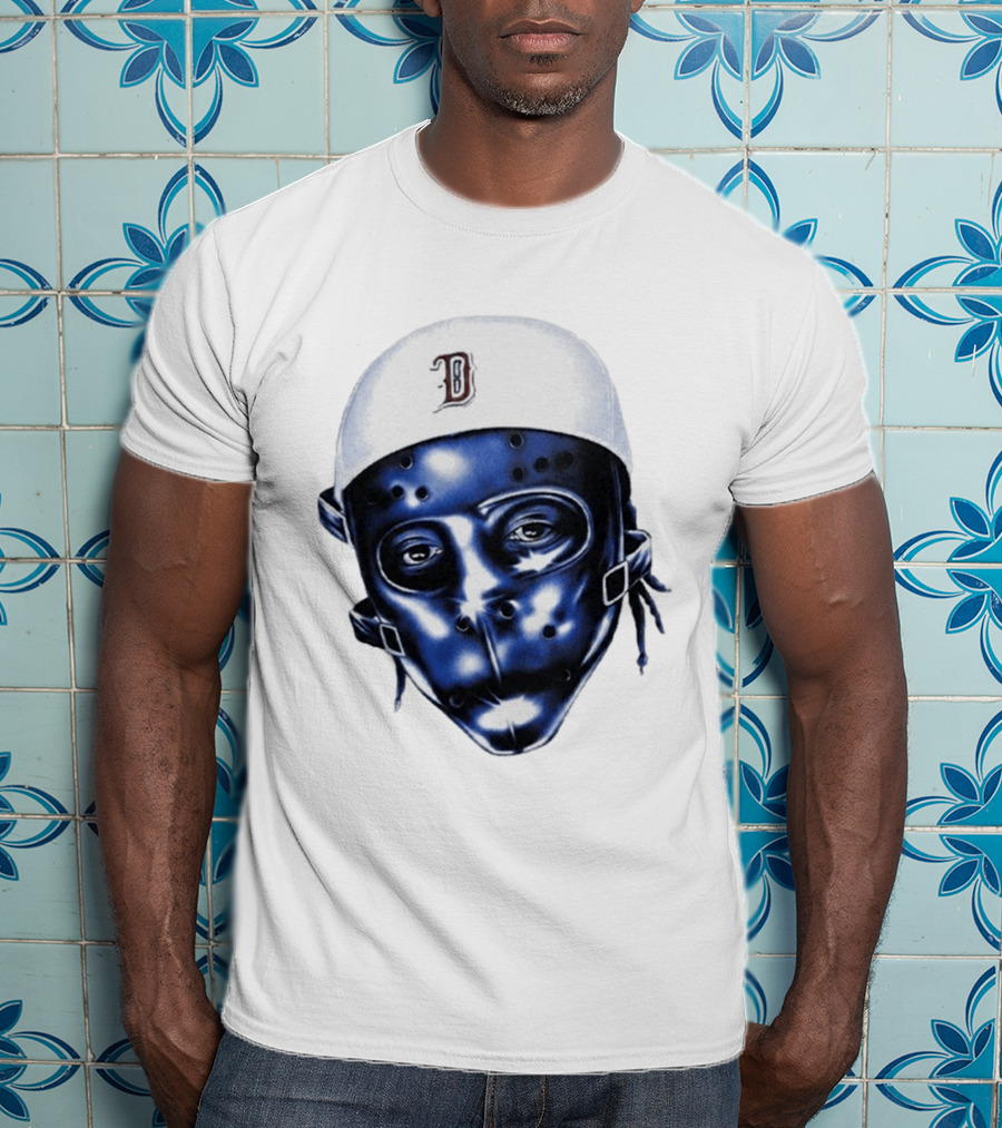 Stray Lee Know Concert Blue Hockey Mask D Cap T-Shirt