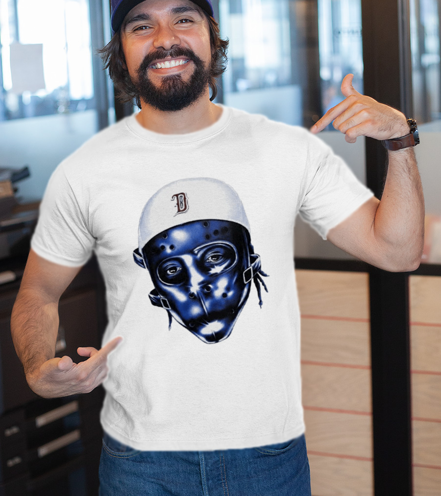 Stray Lee Know Concert Blue Hockey Mask D Cap T-Shirt