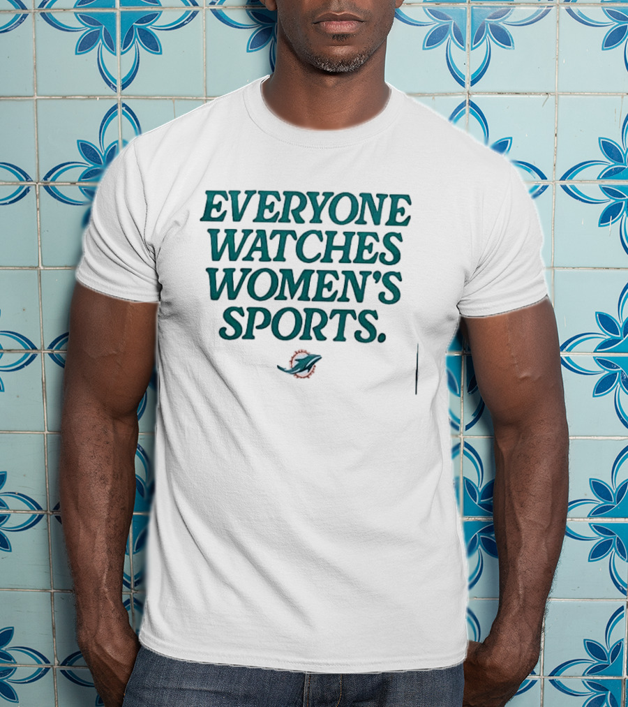 Miami Dolphins Everyone Es Women's Sports T-Shirt