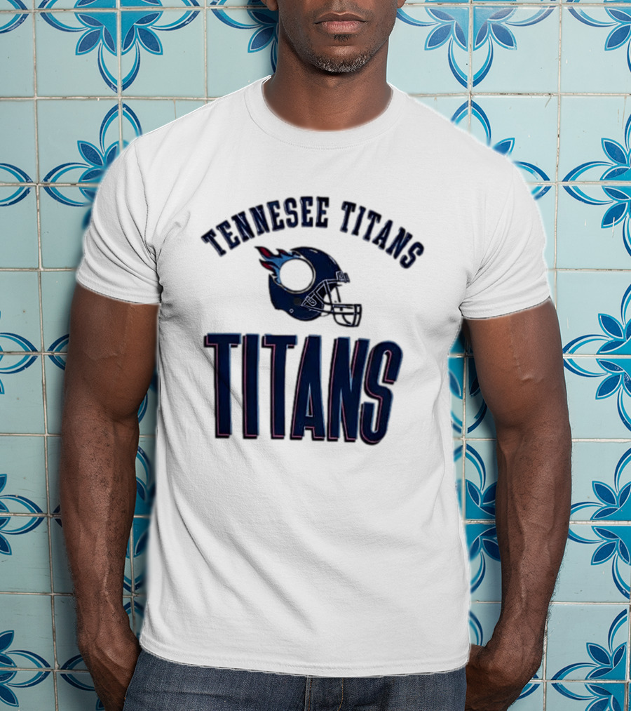 Tennessee Titans Everyone Es Women's Sports Titans Helmet T-Shirt