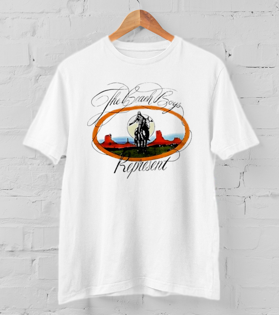 The Beach Boys Represent Native American Horse Monument Valley Sunset T-Shirt