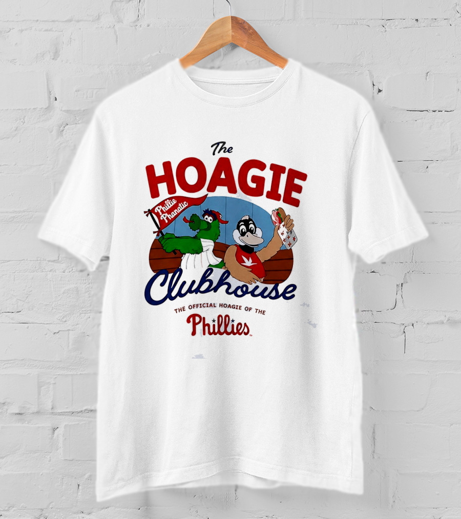 The Hoagie Clubhouse Official Hoagie Of The Phillies T-Shirt