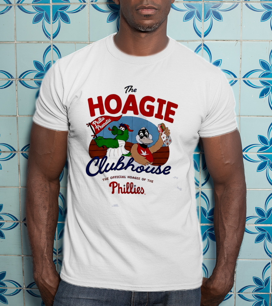 The Hoagie Clubhouse Official Hoagie Of The Phillies T-Shirt