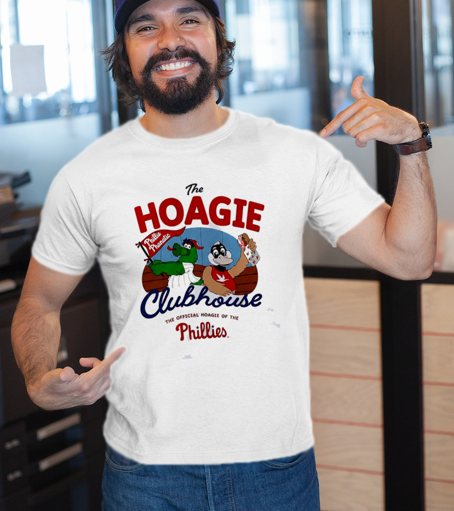 The Hoagie Clubhouse Official Hoagie Of The Phillies T-Shirt