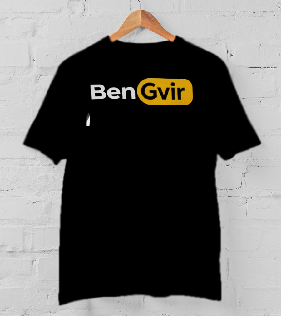 Ben Gvir Tomodachi Life Parody Gaming T-Shirt