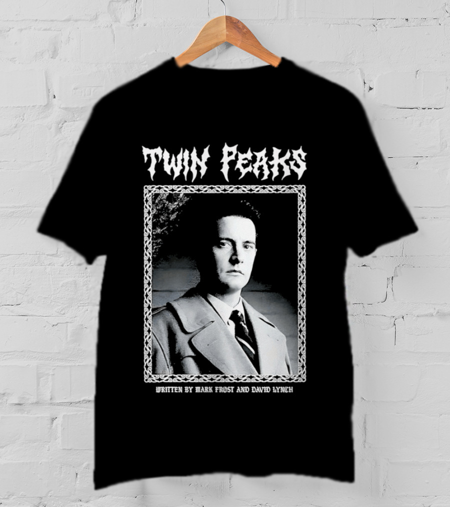 Twin Peaks Written By Mark Frost And David Lynch Dale Cooper T-Shirt