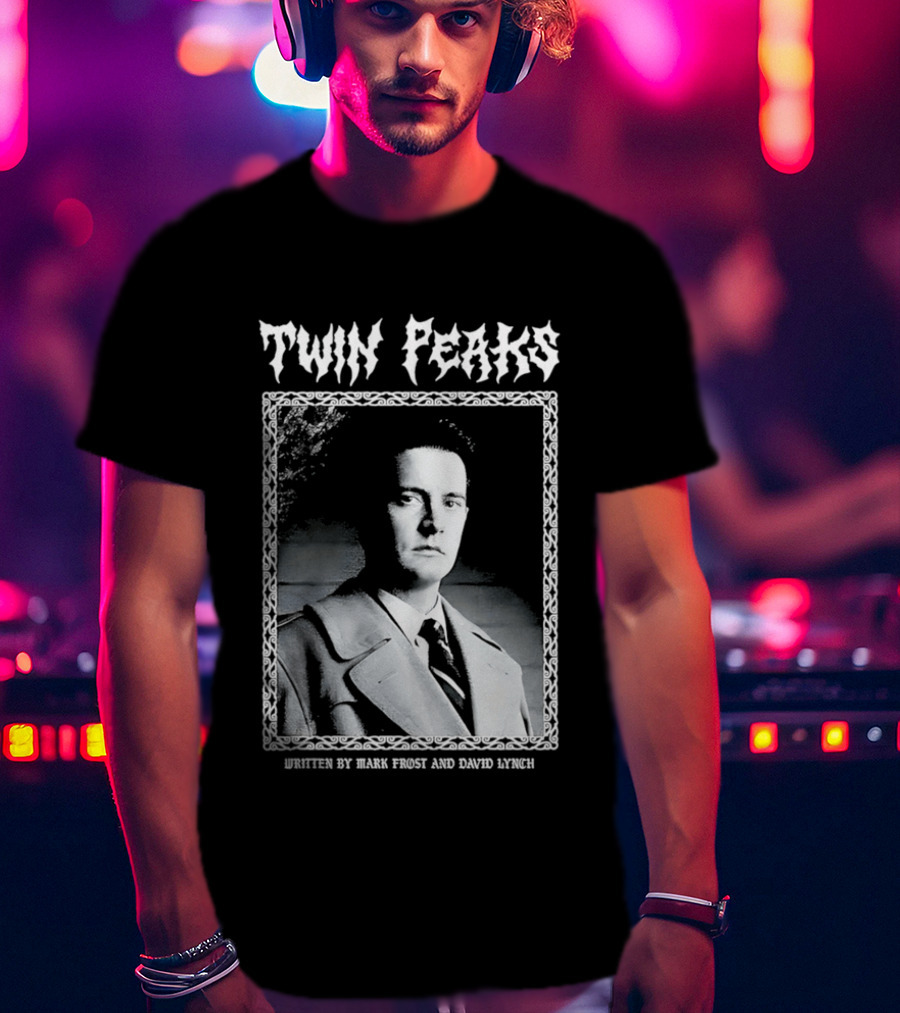 Twin Peaks Written By Mark Frost And David Lynch Dale Cooper T-Shirt