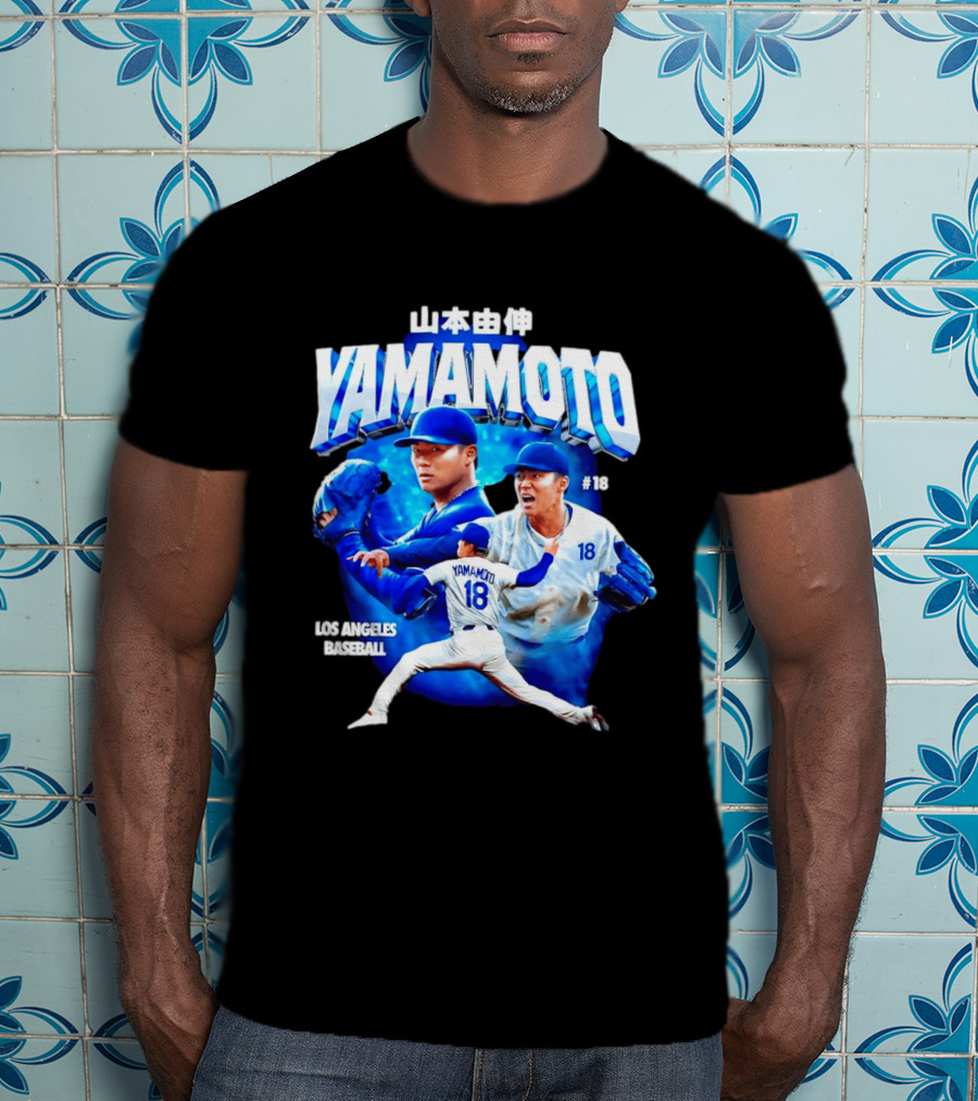 Yamamoto #18 Los Angeles Baseball 2026 T-Shirt