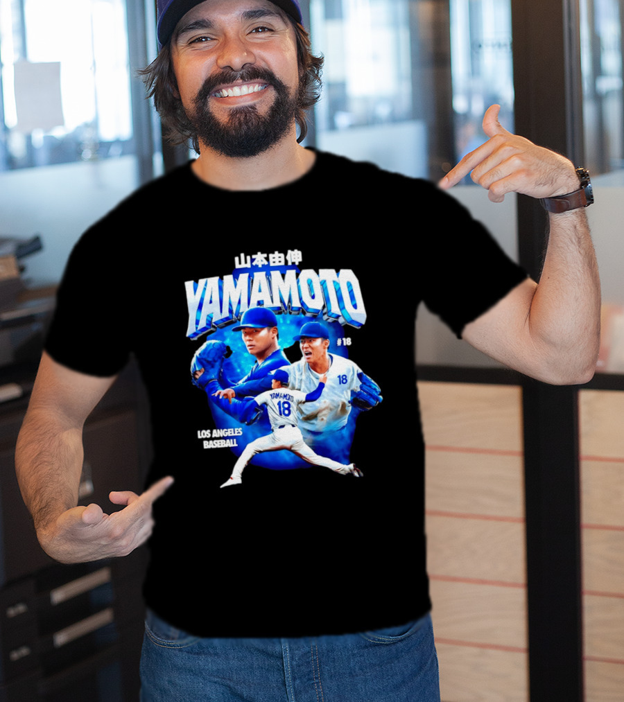 Yamamoto #18 Los Angeles Baseball 2026 T-Shirt