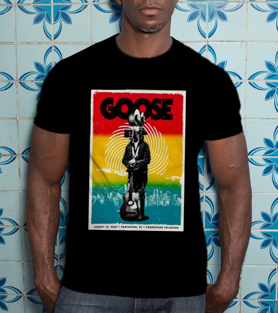 Goose August 18 2026 Vancouver BC Commodore Ballroom T-Shirt