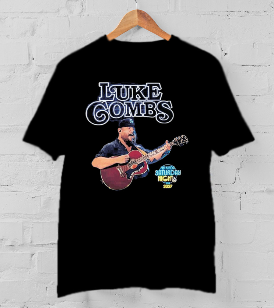 Luke Combs My Kinda Saturday Night Tour 2027 T-Shirt