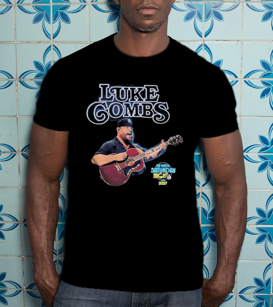 Luke Combs My Kinda Saturday Night Tour 2027 T-Shirt