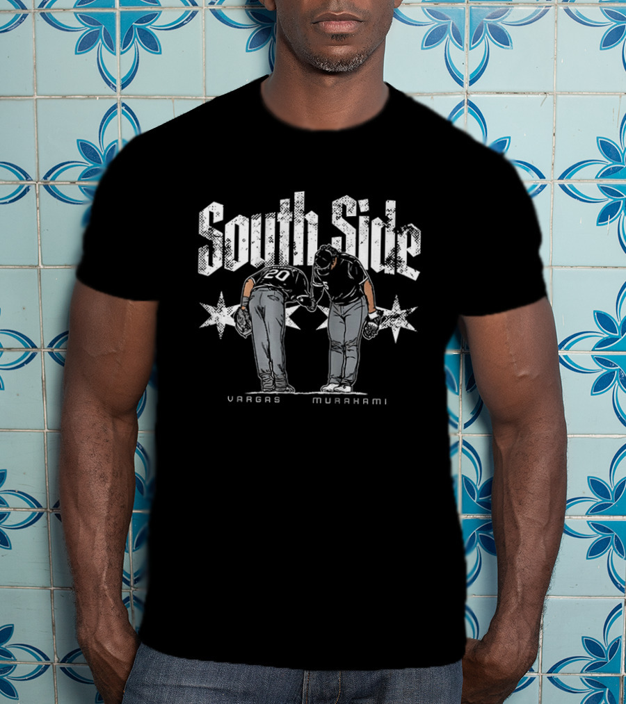 South Side Vargas Murakami Bowing Gesture Chicago White Sox T-Shirt