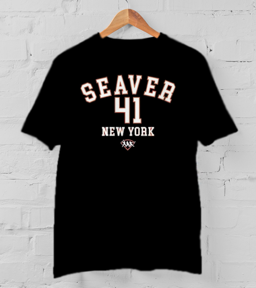 Seaver 41 New York Mets Baseball Diamond Batters T-Shirt