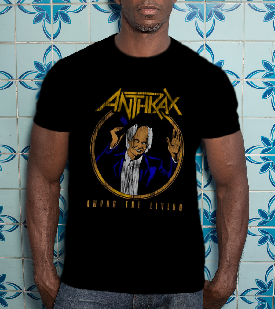 Anthrax Among The Living Randall Flagg Band Music T-Shirt