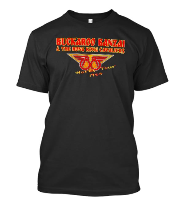 Buckaroo Banzai And The Hong Kong Cavaliers World Tour 1984 Retro BB Wings T-Shirt