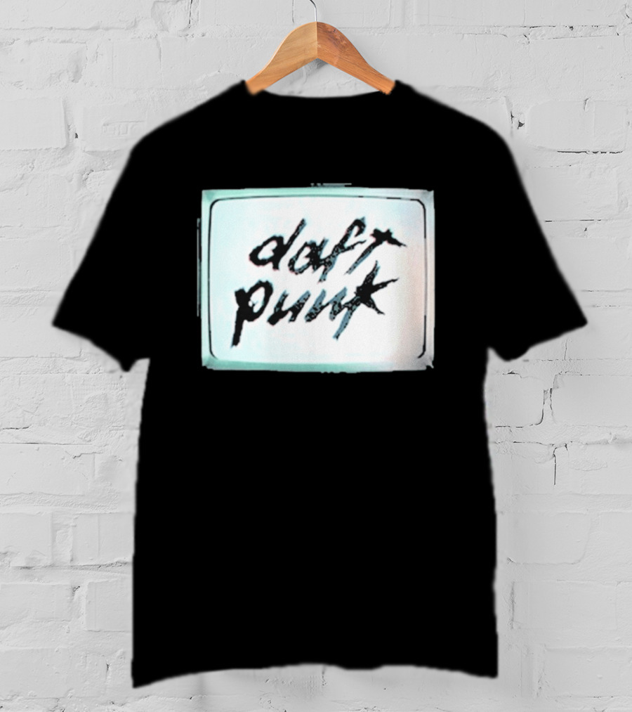 Daft Punk Human After All Vintage Television T-Shirt