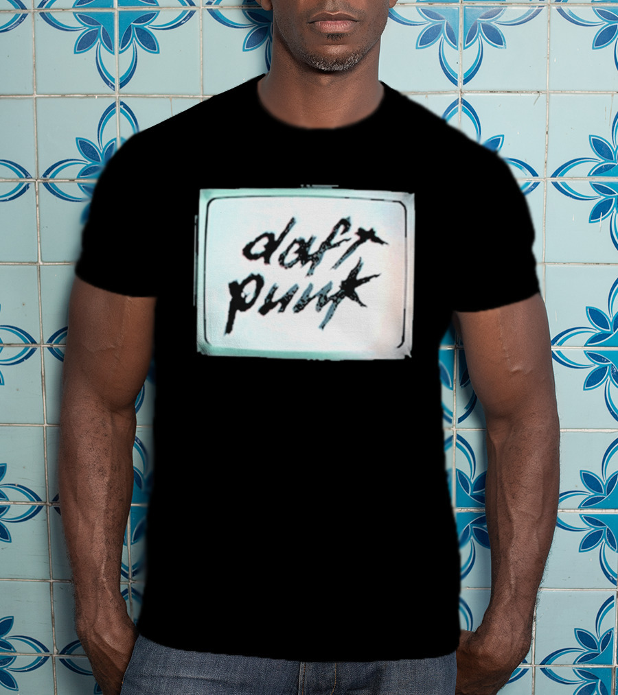 Daft Punk Human After All Vintage Television T-Shirt