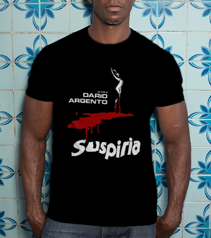 Dario Argento Suspiria Horror Classic Red Drip T-Shirt
