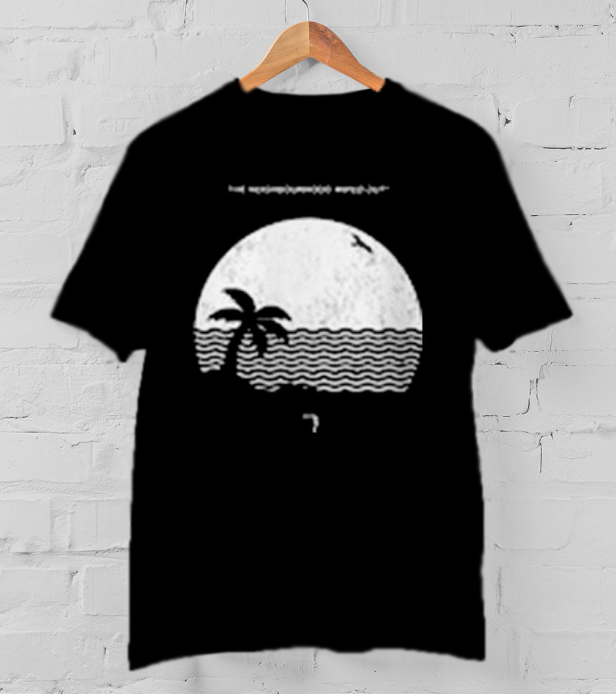 The Neighbourhood Wiped Out Album Palm Tree Beach Scene T-Shirt