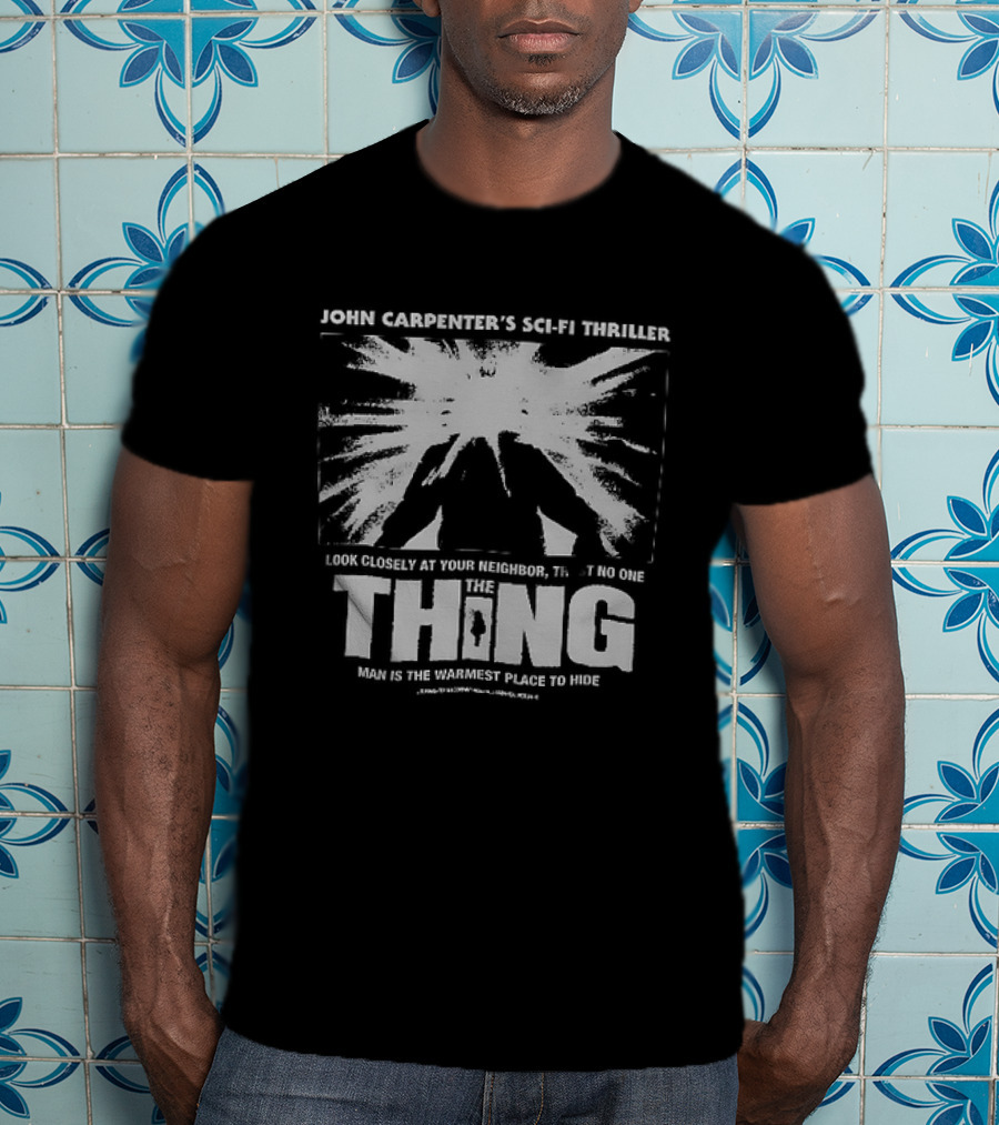 John Carpenter's Sci Fi Thriller The Thing 1982 Movie T-Shirt