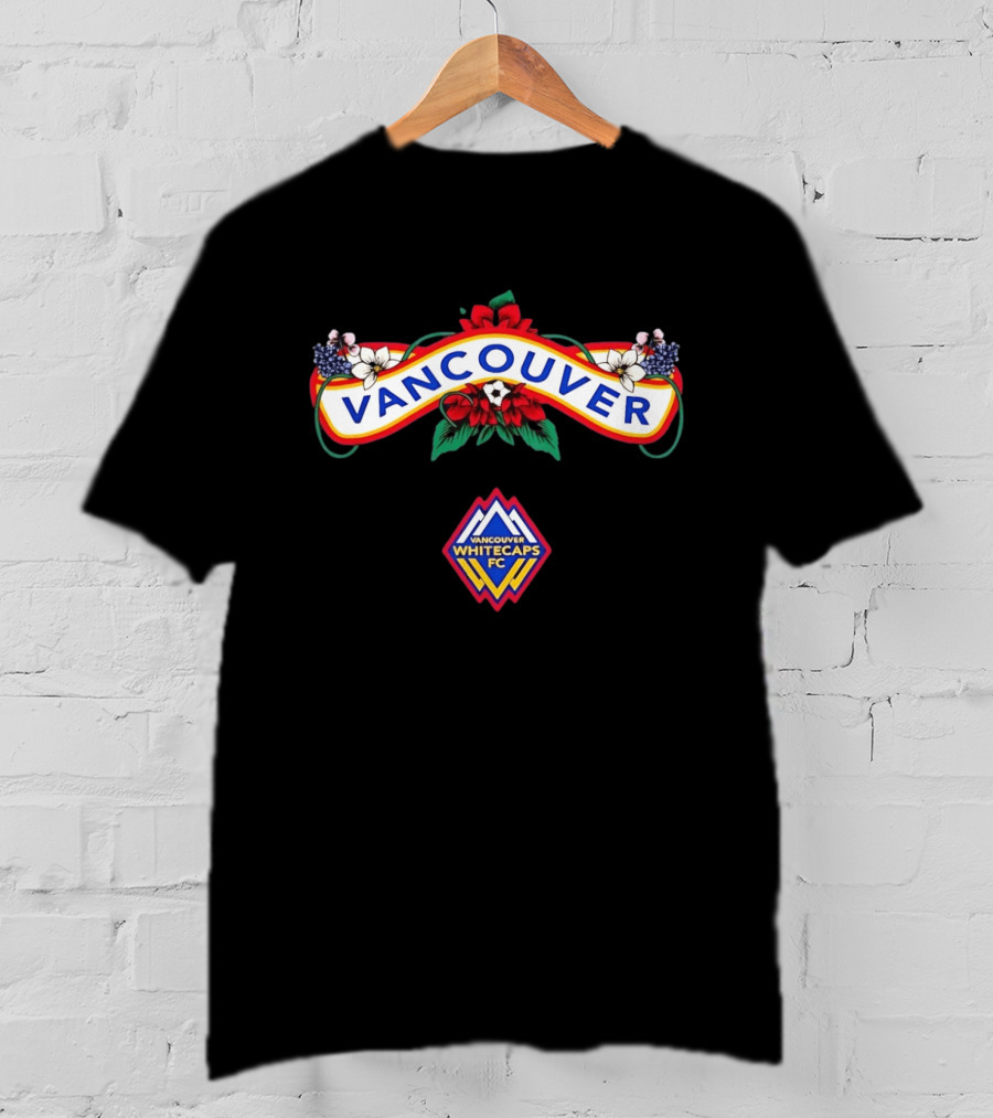 Vancouver Whitecaps FC 2026 Floral Crest T-Shirt