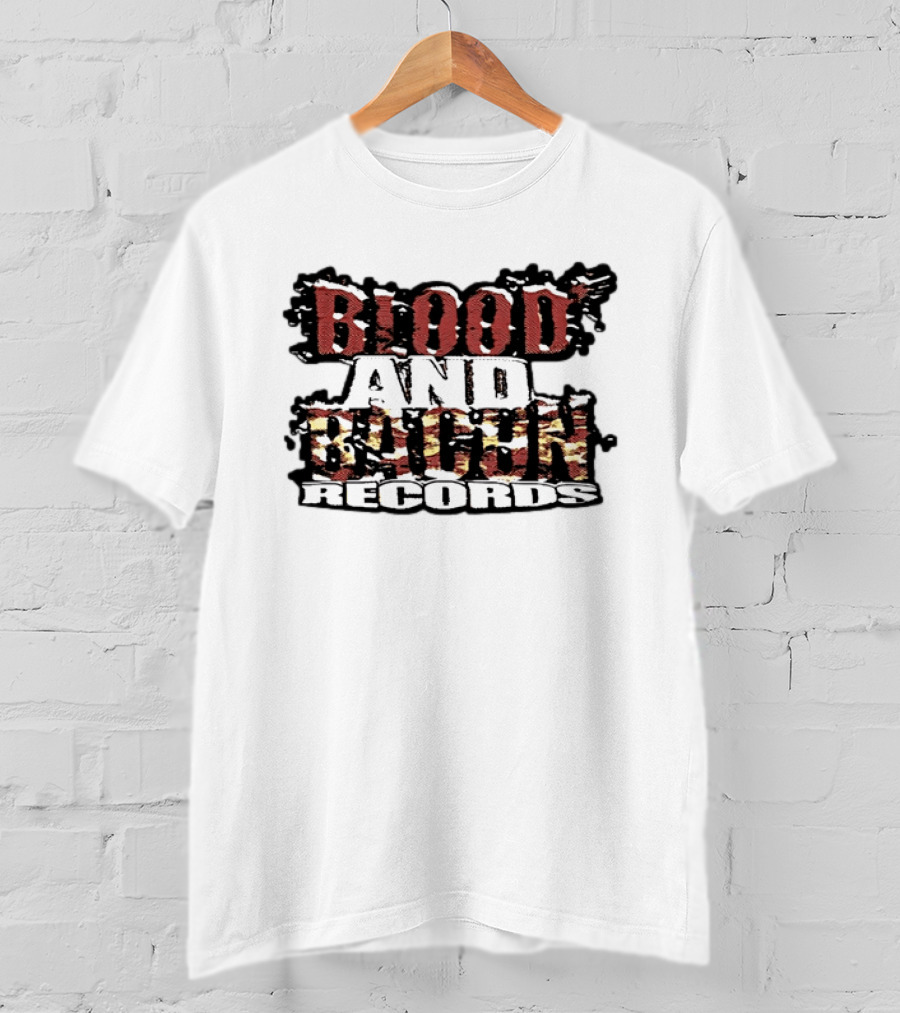 Blood And Bacon Records Rugged T-Shirt