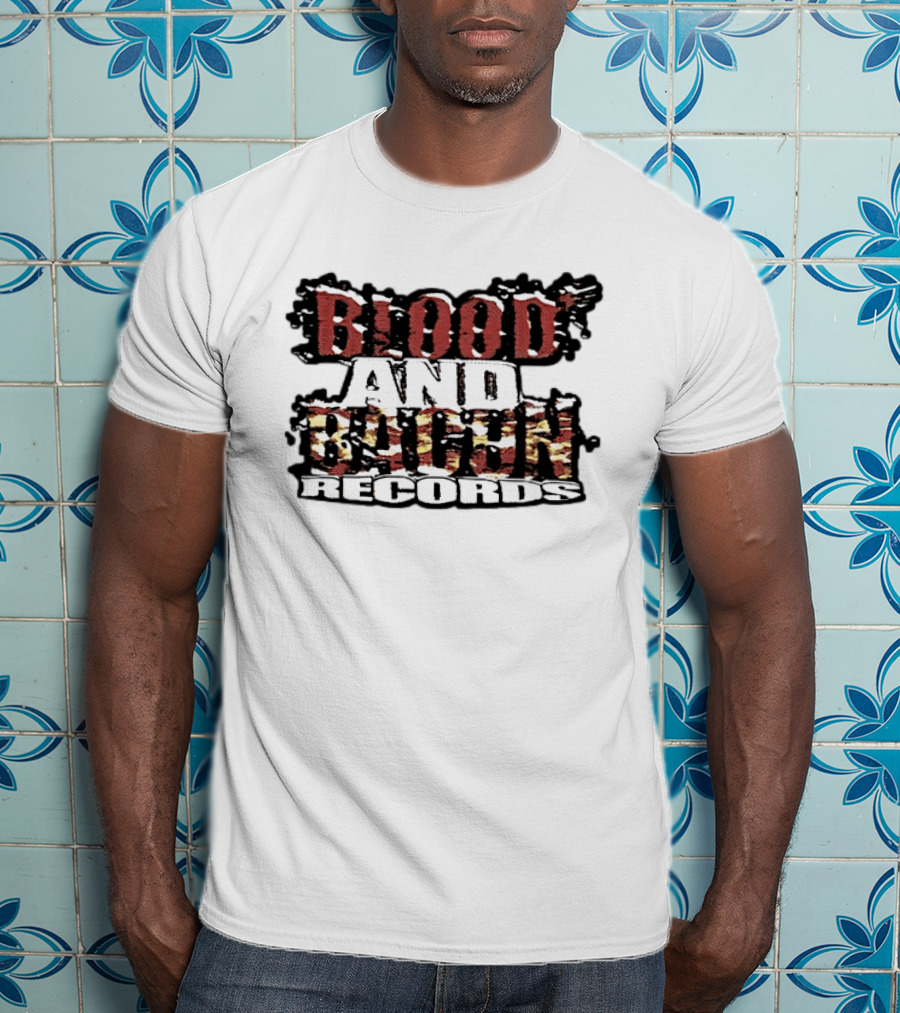 Blood And Bacon Records Rugged T-Shirt