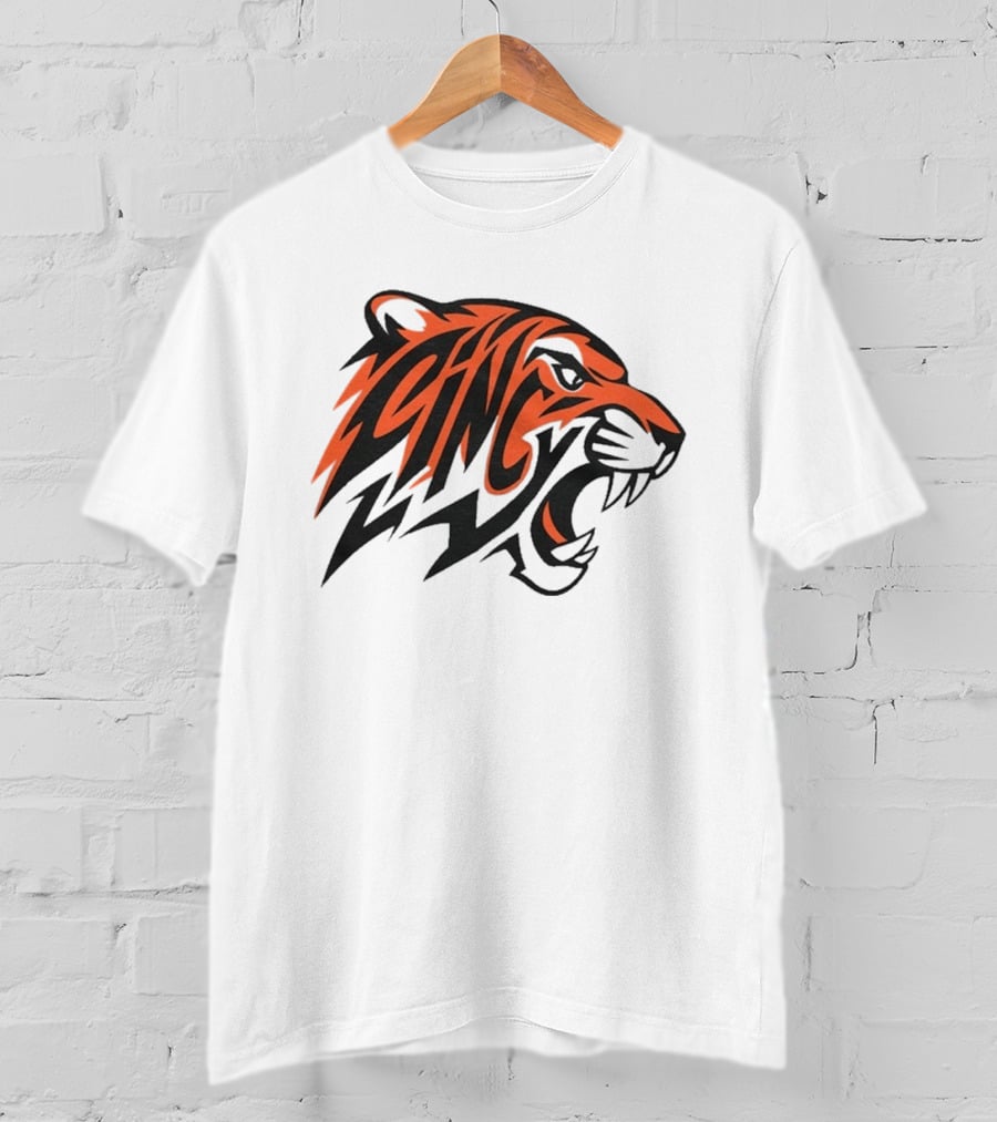 Cincy Tiger Stripes Roaring Bengal T-Shirt