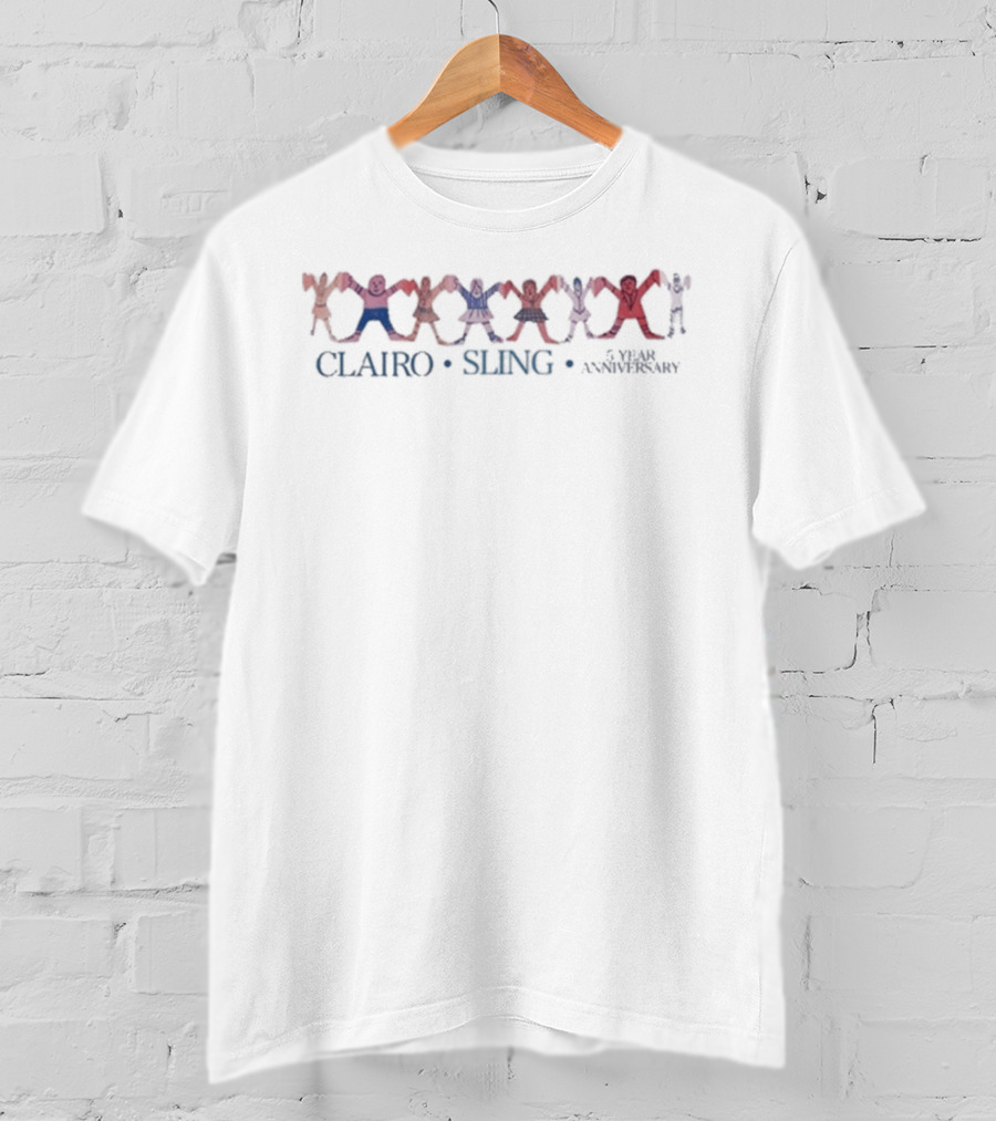 Clairo Sling 2023 Anniversary Iconic Figure Circle T-Shirt