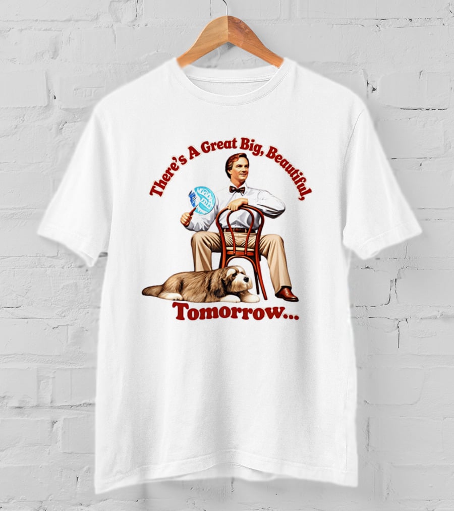 There's A Great Big Beautiful Tomorrow Carousel Of Progress Nostalgia T-Shirt
